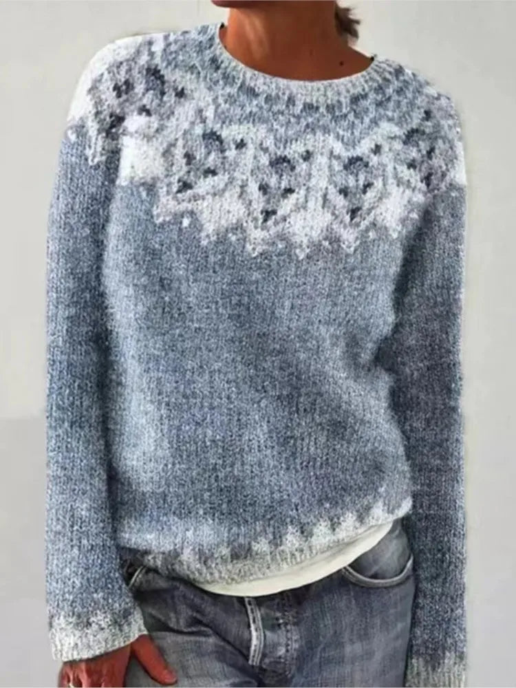 Maja - Damen-Winterpullover - Vintage Strickmode im lässigen Stil