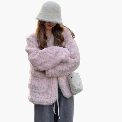 Damen Teddyjacke im angesagten Winter-Stil – Kuscheliger Freizeit-Begleiter mit modischer Optik