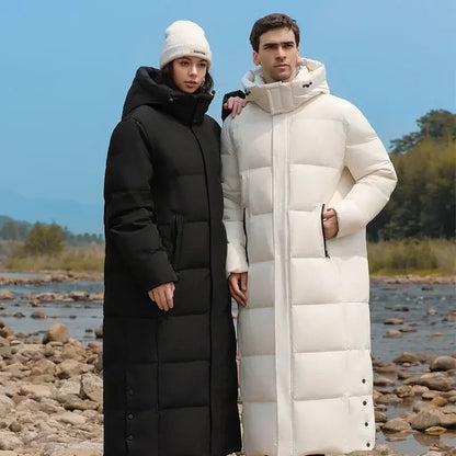 Dominik – Langer Unisex Daunenmantel für den Winter