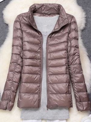 Ava - Damen Ultraleichte Winddichte Daunenjacke