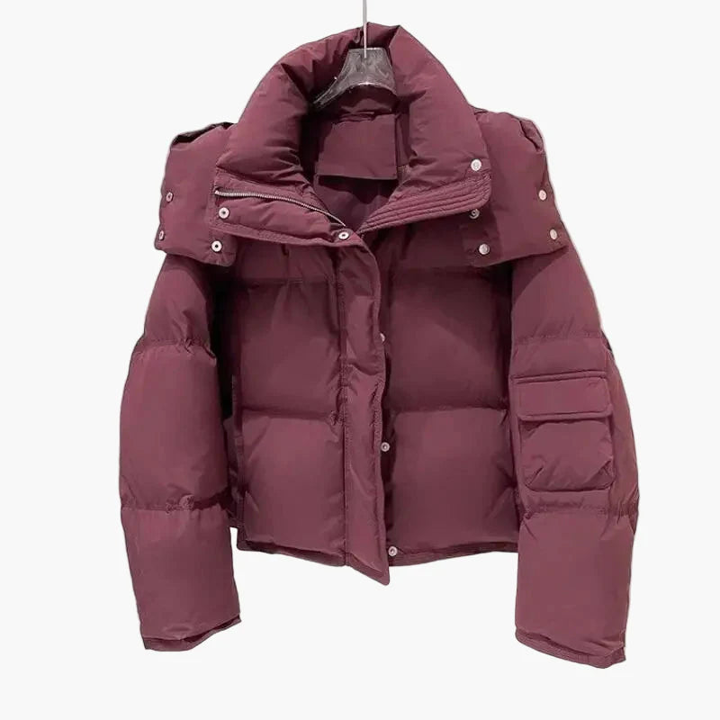 Damen Winter Steppjacke Kurz Geschnitten – Modische Freizeitjacke für kalte Tage