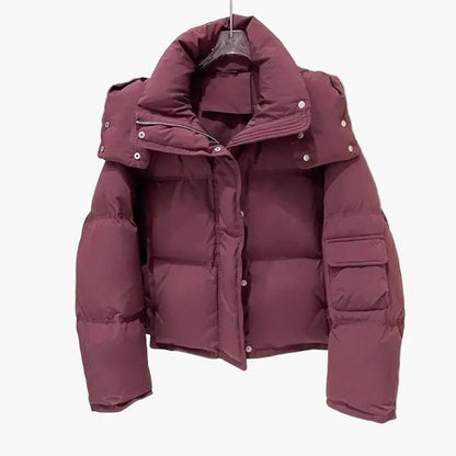 Damen Winter Steppjacke Kurz Geschnitten – Modische Freizeitjacke für kalte Tage