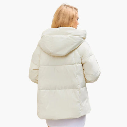 Damen Winter Steppjacke mit Kapuze – Modische Freizeitjacke für kalte Tage