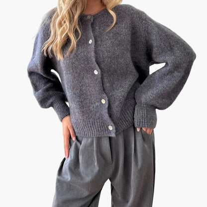 Damen Strick-Cardigan für Alltag und Freizeit – Moderner, bequemer Style