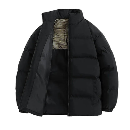 Herren Winter Steppjacke Casual Outdoor Warm Freizeitjacke