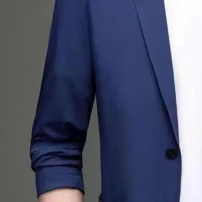 Herren Blazer Modern Slim Fit Freizeit Business Sakko – Eleganter Alltags- und Büro-Look