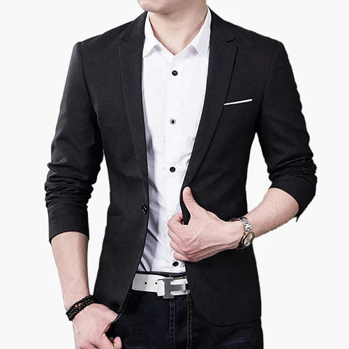 Herren Blazer Sakko – Modernes Slim Fit Jackett für Business und Freizeit
