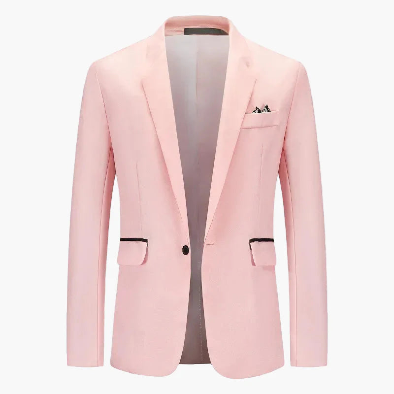 Herren Business Sakko – Eleganter Ein-Knopf-Blazer für Büro und festliche Anlässe