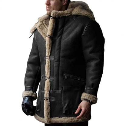 Markus - Winterjacke für Herren - Retro, warm, mit Kapuze