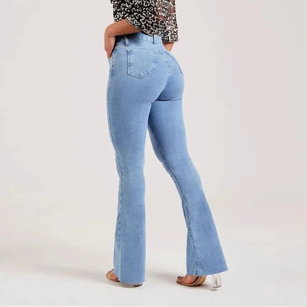 Martina - Jeans mit Schlag für Damen