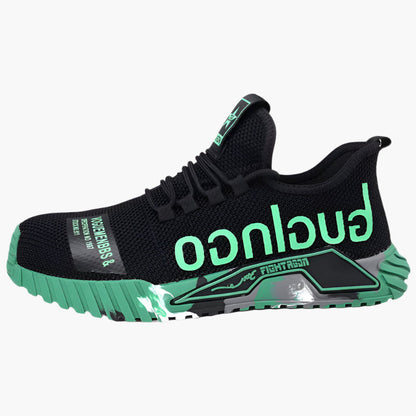 Herren Arbeitsschuhe Sicherheits Sneaker mit Stahlkappe – Atmungsaktive und Leichte Berufsschuhe für Baustelle & Outdoor