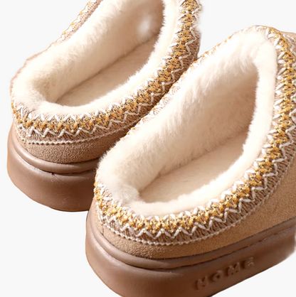 Herren Hausschuhe – Bequeme Winter Pantoffeln mit Warmfutter und rutschfester Sohle für Zuhause