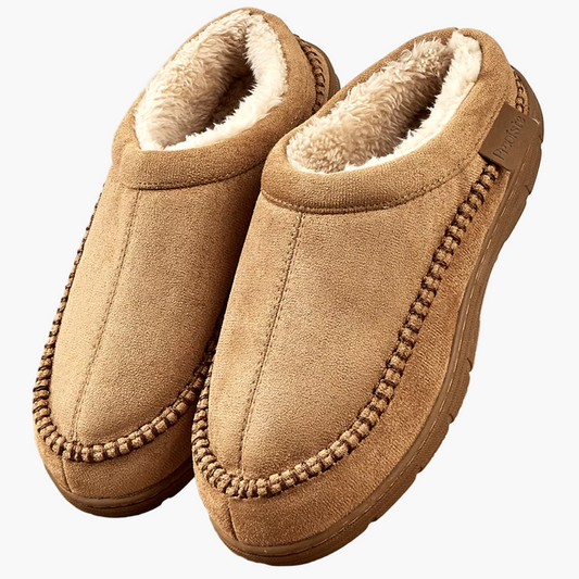 Herren Hausschuhe mit Memory Foam – Kuschelige Slipper für drinnen und draußen