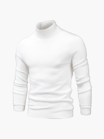 Herren Rollkragenpullover Modern Klassisch – Eleganter Alltags- & Business-Strick