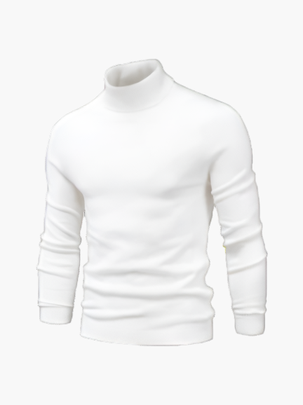 Herren Rollkragenpullover Modern Klassisch – Eleganter Alltags- & Business-Strick