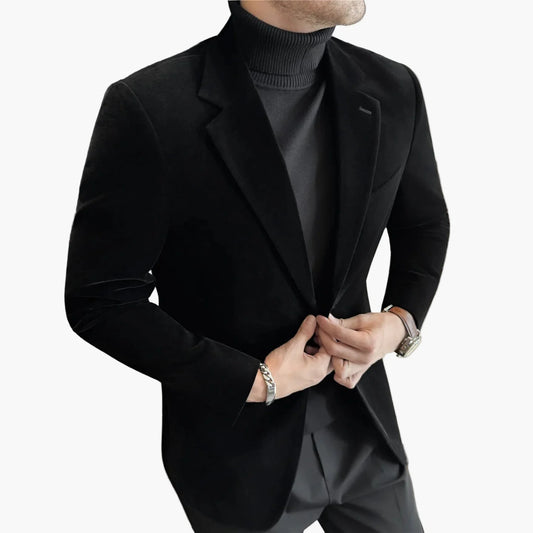 Herren Business Blazer Modern Fit – Eleganter Anzugjacke für Büro & festliche Anlässe