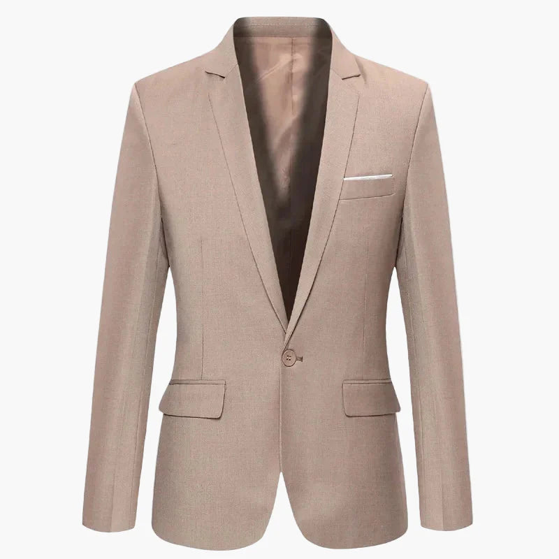 Herren Business Sakko – Klassischer Einreiher Blazer, Modernes Design, Ideal für Büro und festliche Anlässe