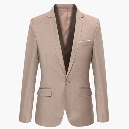 Herren Business Sakko – Klassischer Einreiher Blazer, Modernes Design, Ideal für Büro und festliche Anlässe