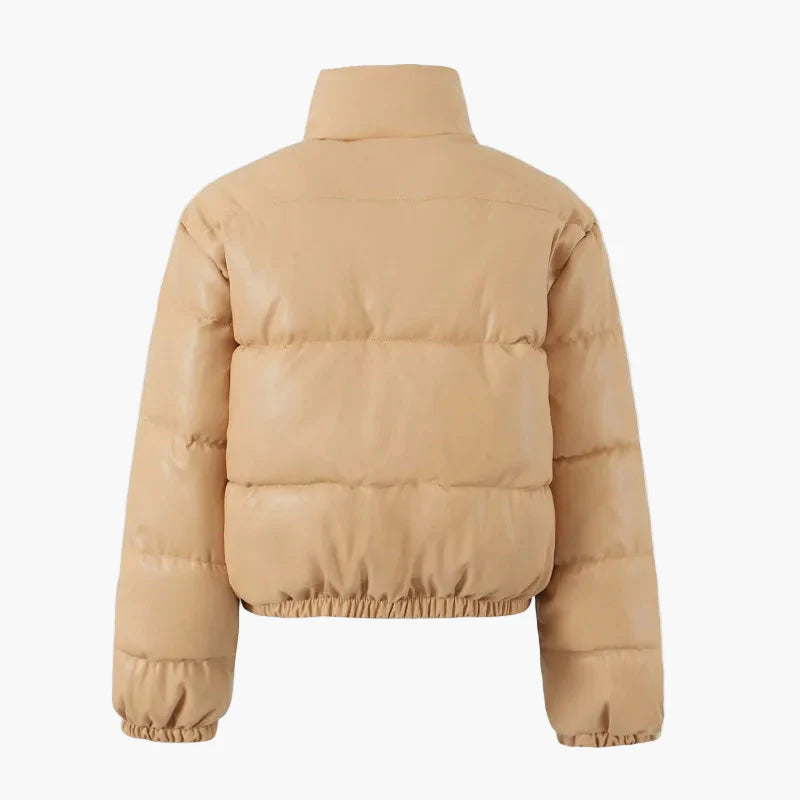 Damen Steppjacke Winter Pufferjacke Streetstyle Warm Outdoor