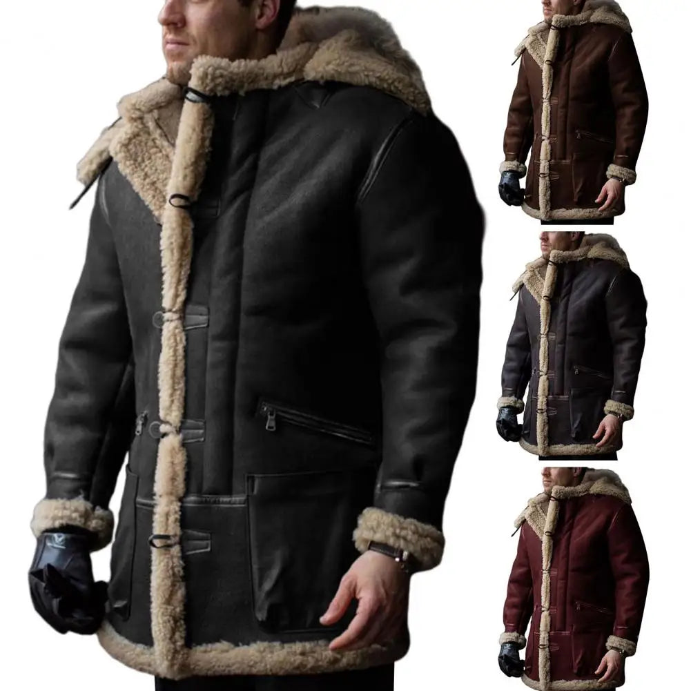 Markus - Winterjacke für Herren - Retro, warm, mit Kapuze