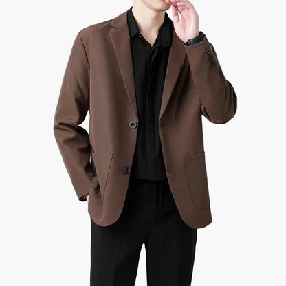 Herren Blazer Modern Business Casual Sakko Eleganter Stil für Büro und Alltag