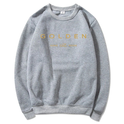 Robin – Unisex Kapuzenpullover mit Golden-Print