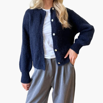 Damen Strick-Cardigan für Alltag und Freizeit – Moderner, bequemer Style