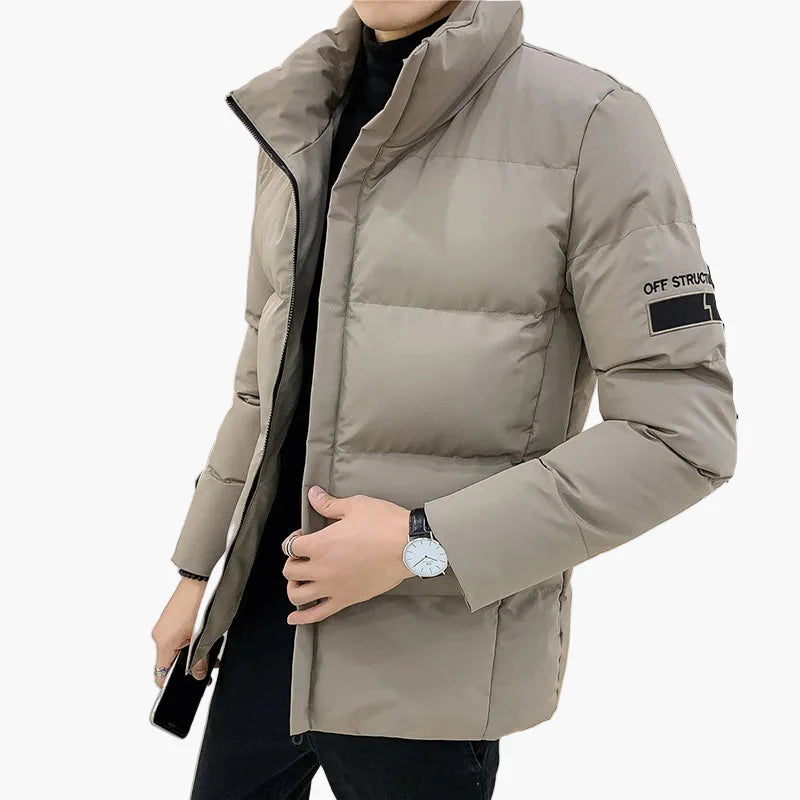 Herren Winter Steppjacke – Modischer Casual Look für Alltag und Freizeit