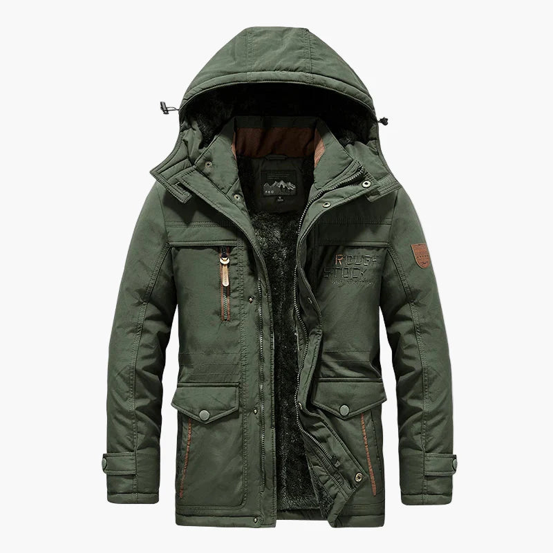 Herren Winter Outdoor Parka – Warme Kapuzenjacke für Freizeit und Abenteuer