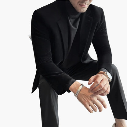 Herren Business Blazer Modern Fit – Eleganter Anzugjacke für Büro & festliche Anlässe