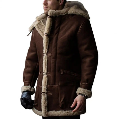 Markus - Winterjacke für Herren - Retro, warm, mit Kapuze