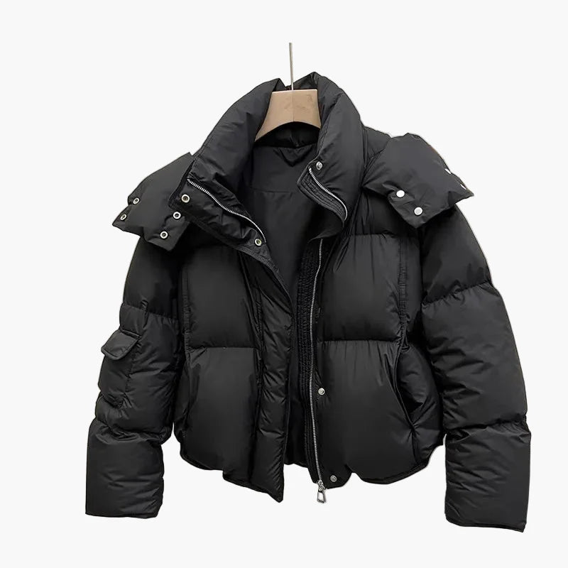 Damen Steppjacke Winter Kurzjacke Modisch Alltag Outdoor