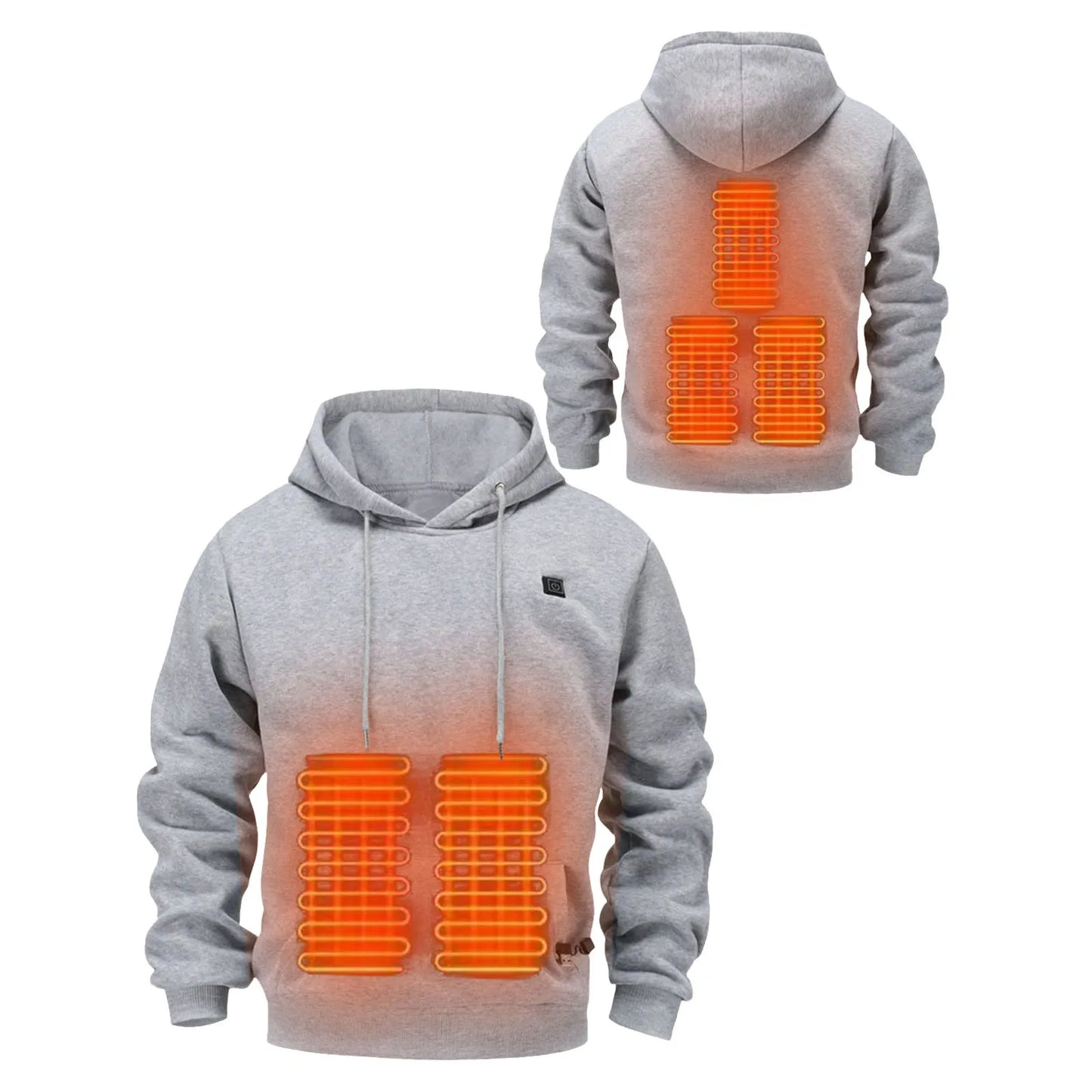 Morten - Winter-Hoodie mit USB-Heizung