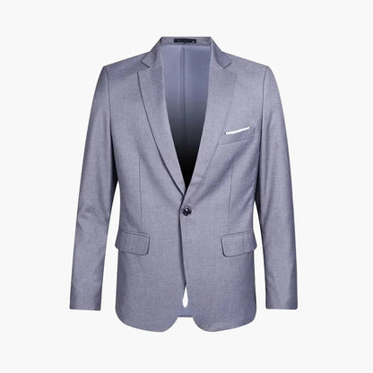 Herren Business Sakko – Klassischer Einreiher Blazer, Modernes Design, Ideal für Büro und festliche Anlässe