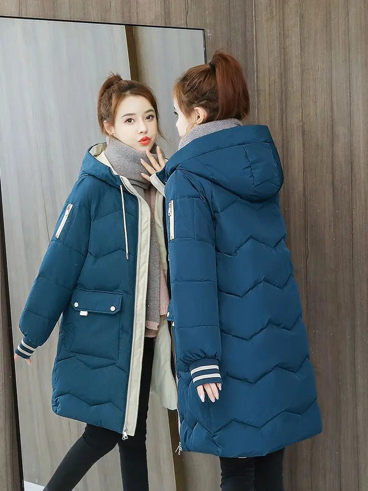 Anna - Winter Damenjacke Lang Parka