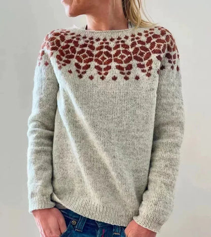 Maja - Damen-Winterpullover - Vintage Strickmode im lässigen Stil