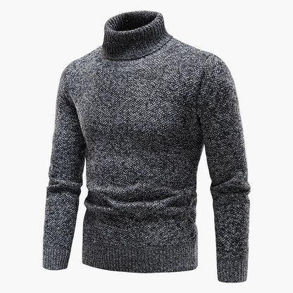 Herren Rollkragenpullover Strick Modern Freizeit Wintermode