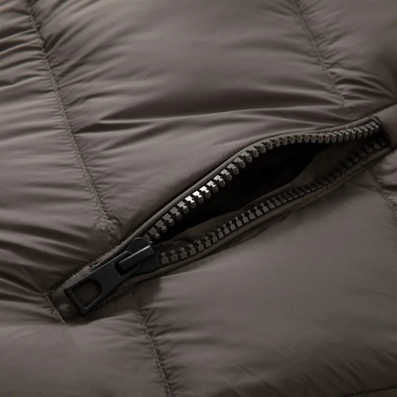 Herren Steppjacke mit Kapuze – Warme Casual Winterjacke für Alltag und Outdoor
