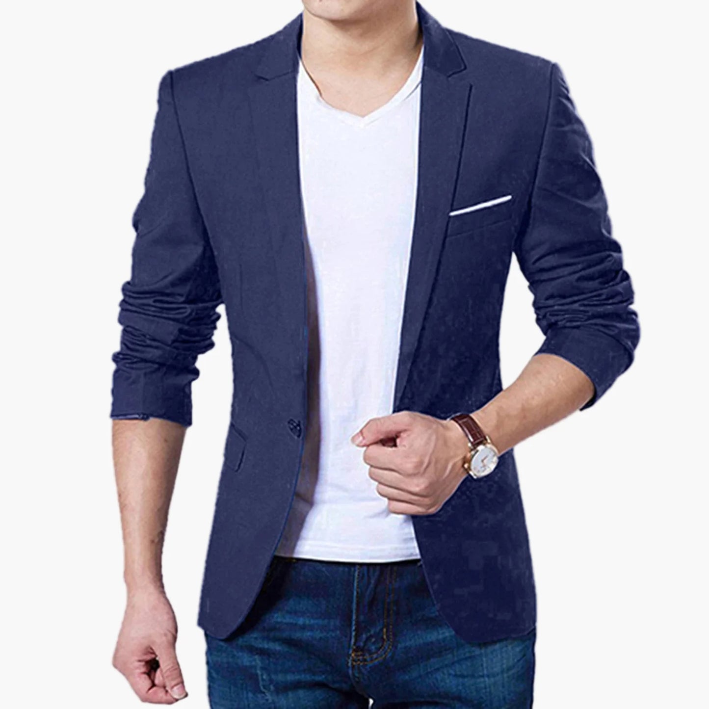 Herren Blazer Sakko – Modernes Slim Fit Jackett für Business und Freizeit