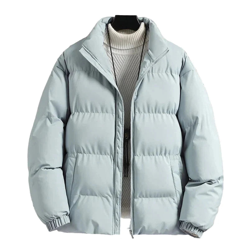 Unisex Daunenjacke für Winter, Steppjacke im modernen Freizeitstil, koreanisches Design – Herren & Damen