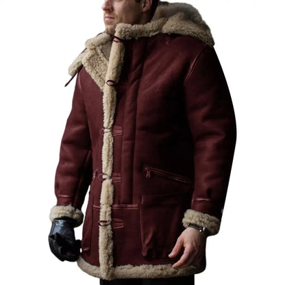 Markus - Winterjacke für Herren - Retro, warm, mit Kapuze