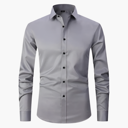 Herren Business-Freizeit Hemd Slim Fit – Langarm, Eleganter Allrounder für Büro & Alltag