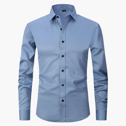 Herren Business-Freizeit Hemd Slim Fit – Langarm, Eleganter Allrounder für Büro & Alltag