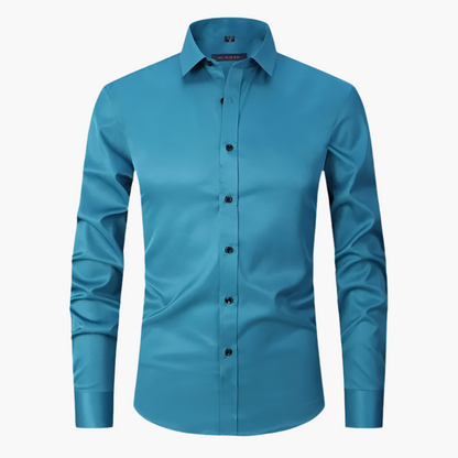 Herren Business-Freizeit Hemd Slim Fit – Langarm, Eleganter Allrounder für Büro & Alltag