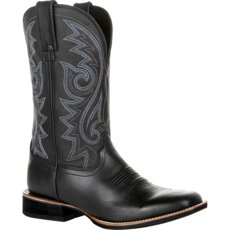 Leon - Westernstiefel Wadenhoch