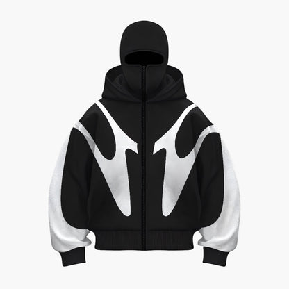 Herren Streetwear Balaclava Hoodie – Urban Style & Outdoor Komfort