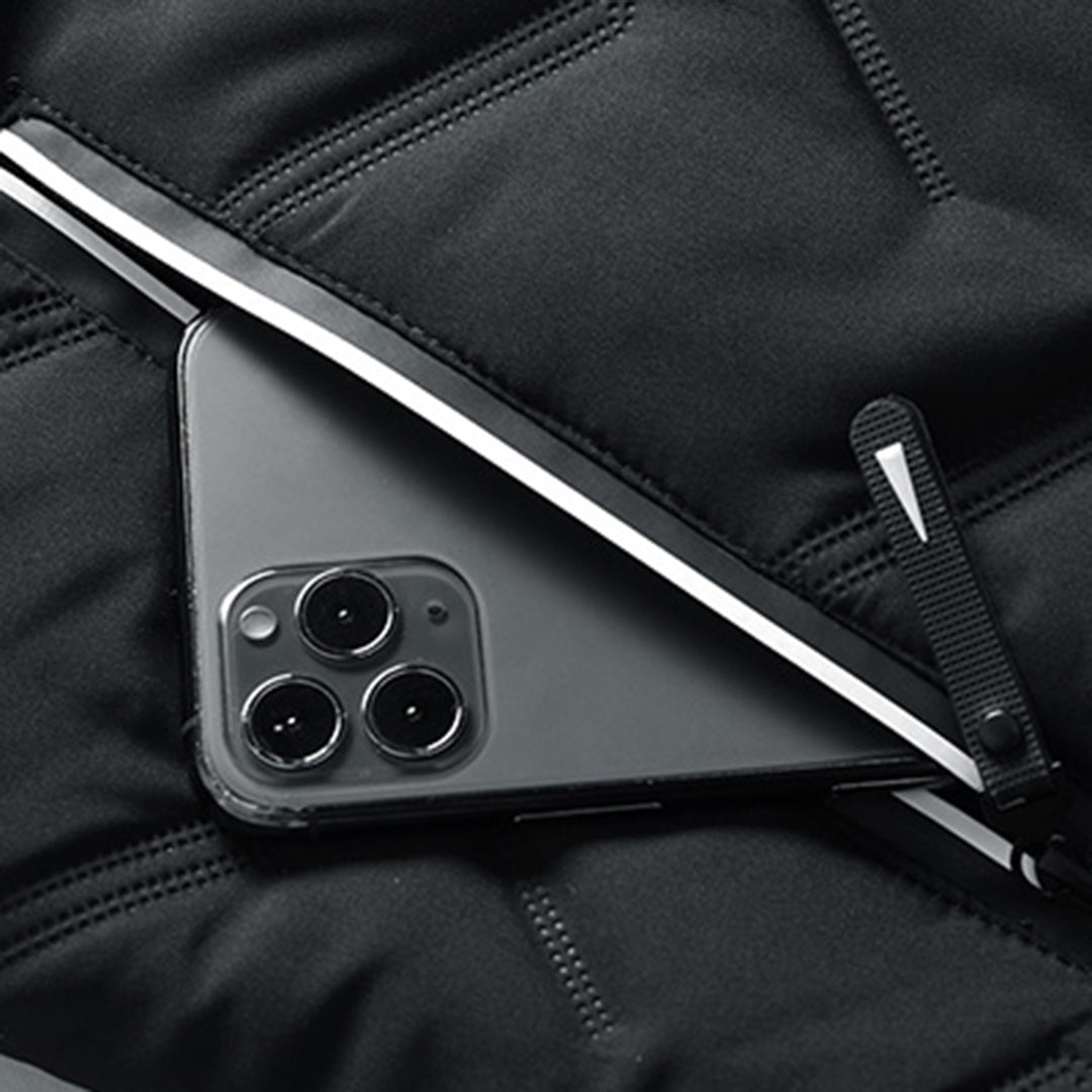 Herren Steppjacke Modern Winterjacke Outdoor Freizeit Eleganter Stil