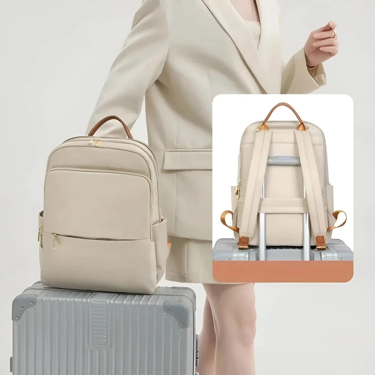 Damen Rucksack – Eleganter Business & Freizeit Begleiter, vielseitig und wasserdicht, ideal für Büro, Reisen und Alltag