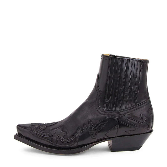 Herren Western Cowboy Stiefeletten – Klassischer Style für Alltag und Events