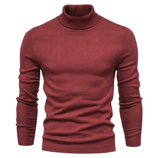 Frederick – Herren Strickpullover mit Hohem Kragen